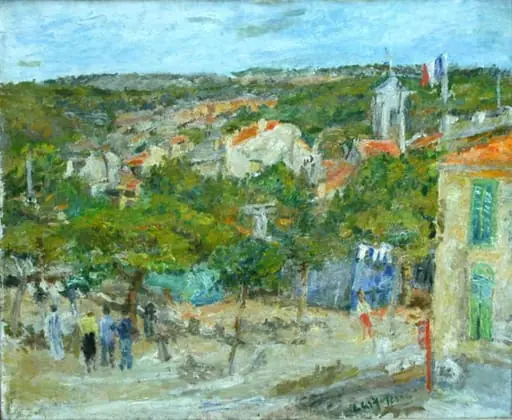 Peisaj din Cassis, by Lucian Grigorescu
