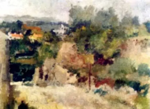 Peisaj din Franța (Drum la Cassis), by Lucian Grigorescu