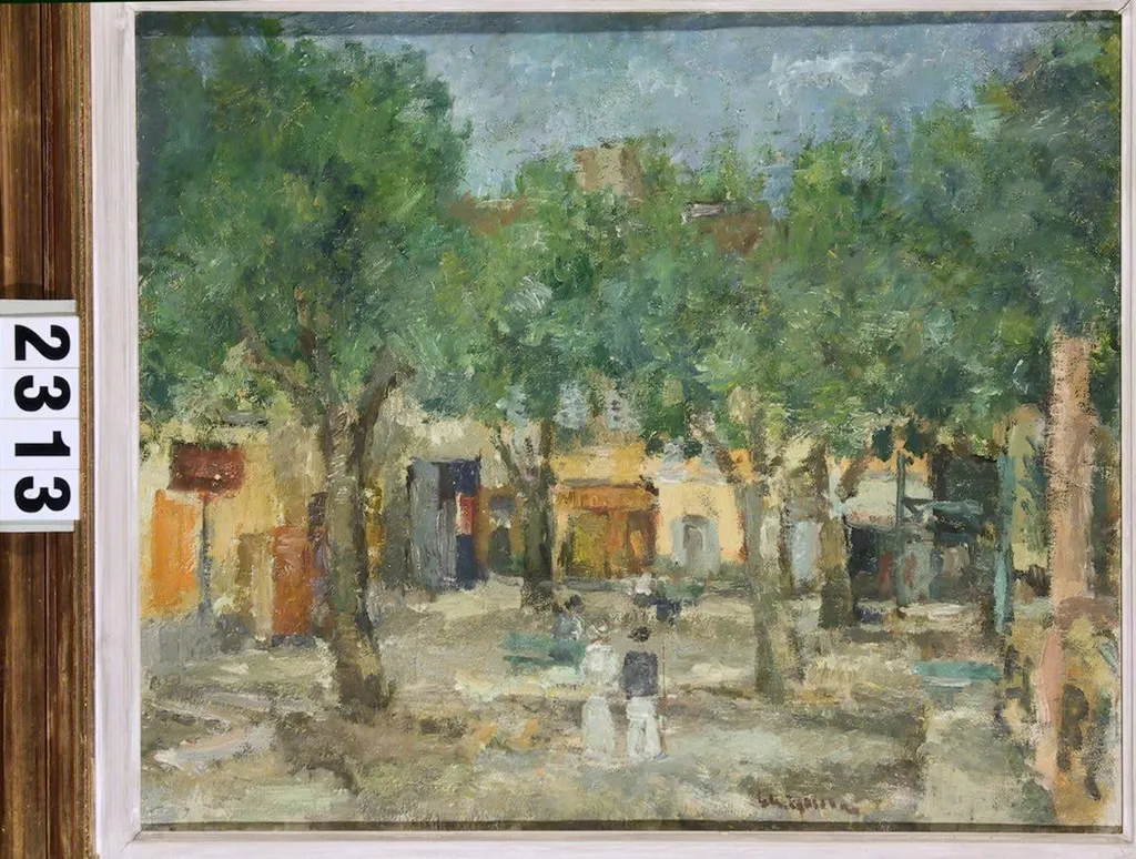 Peisaj din Iași, by Lucian Grigorescu, 1939