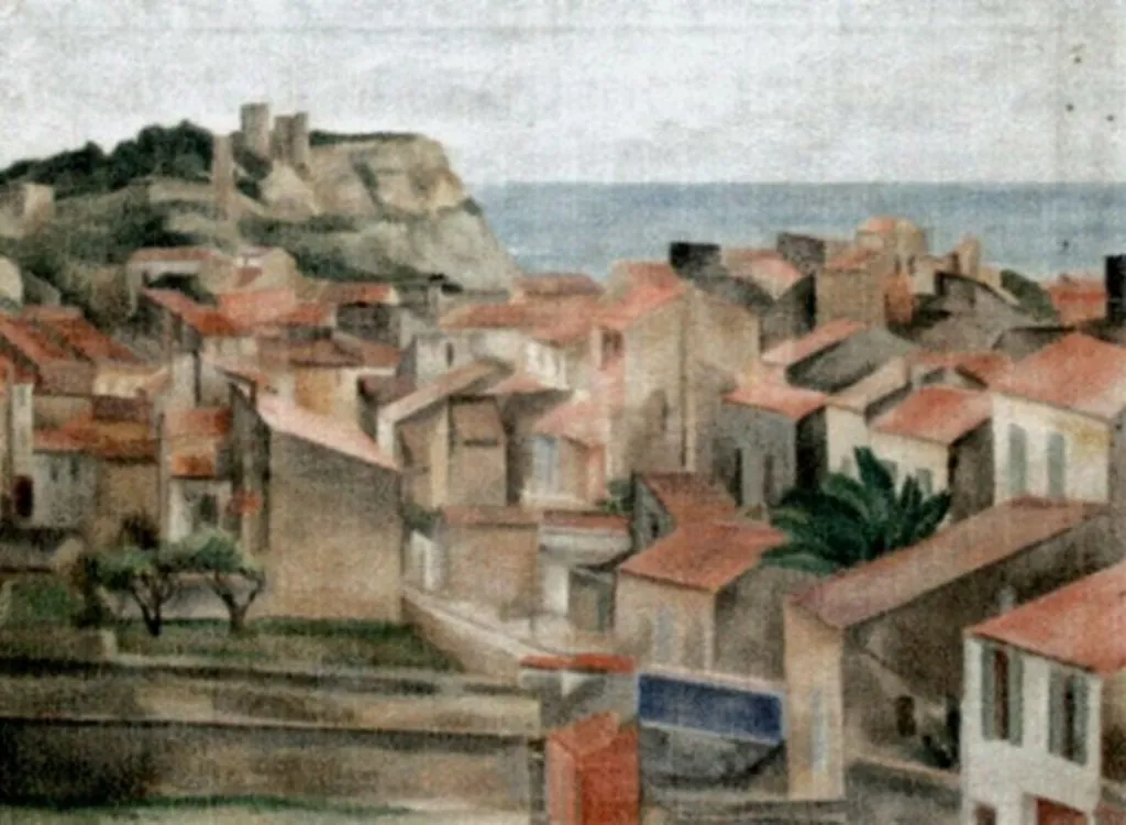 Peisaj din sudul Franței, by Lucian Grigorescu, unspecified, 1949