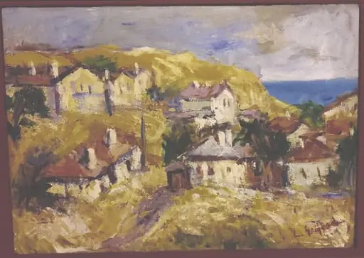 Peisaj la Cassis, by Lucian Grigorescu