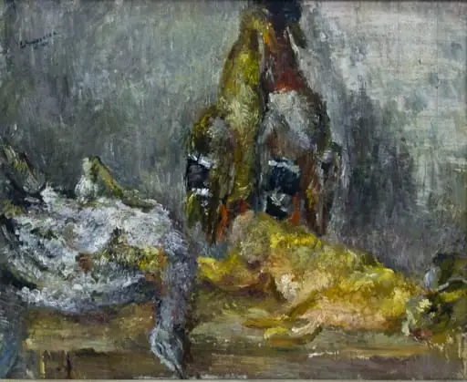 Vânat (Natură moartă), by Lucian Grigorescu