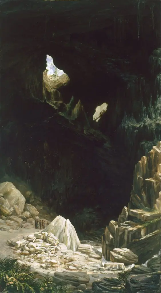 Devil's Coach-house, Fish River Caves, by Lucien Henry