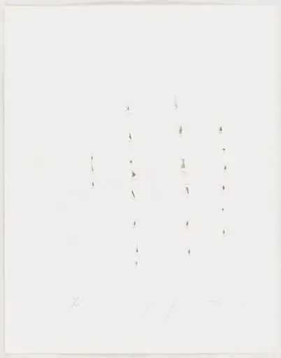 Untitled, by Lucio Fontana