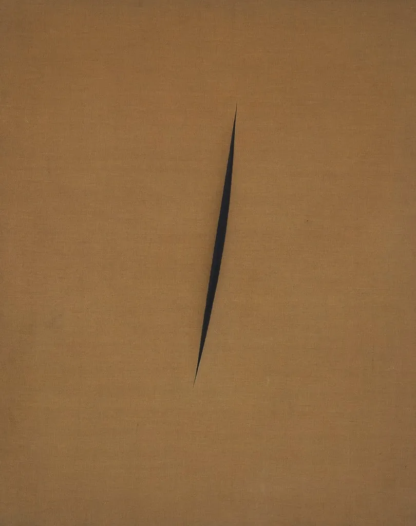 Untitled, by Lucio Fontana, unspecified, 1960