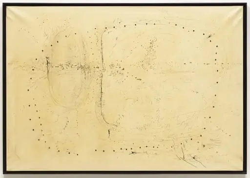 Untitled, by Lucio Fontana