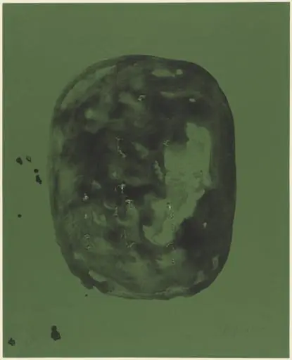 Untitled, by Lucio Fontana