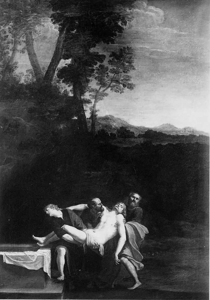 The Entombment of Christ, by Lucio Massari