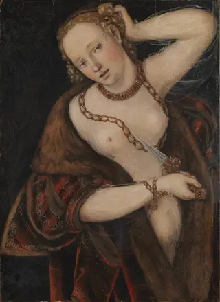 Lucretia, by Lucas Cranach the Younger