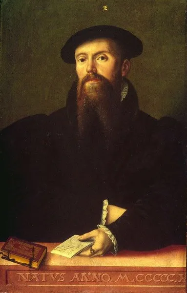 Portrait of Joest Hesset, by Ludger Tom Ring the Younger, paint, 1568
