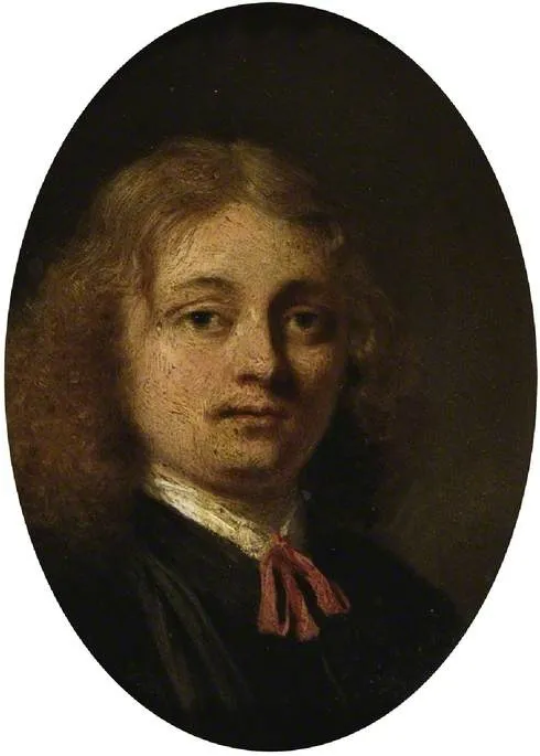 Bust portrait of a man, by Ludolf Bakhuizen, unspecified, 1690