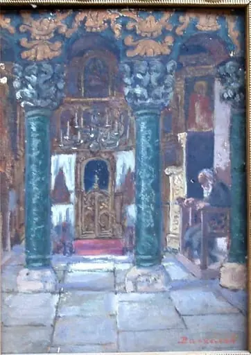 Interior de biserică, by Ludovic Bassarab