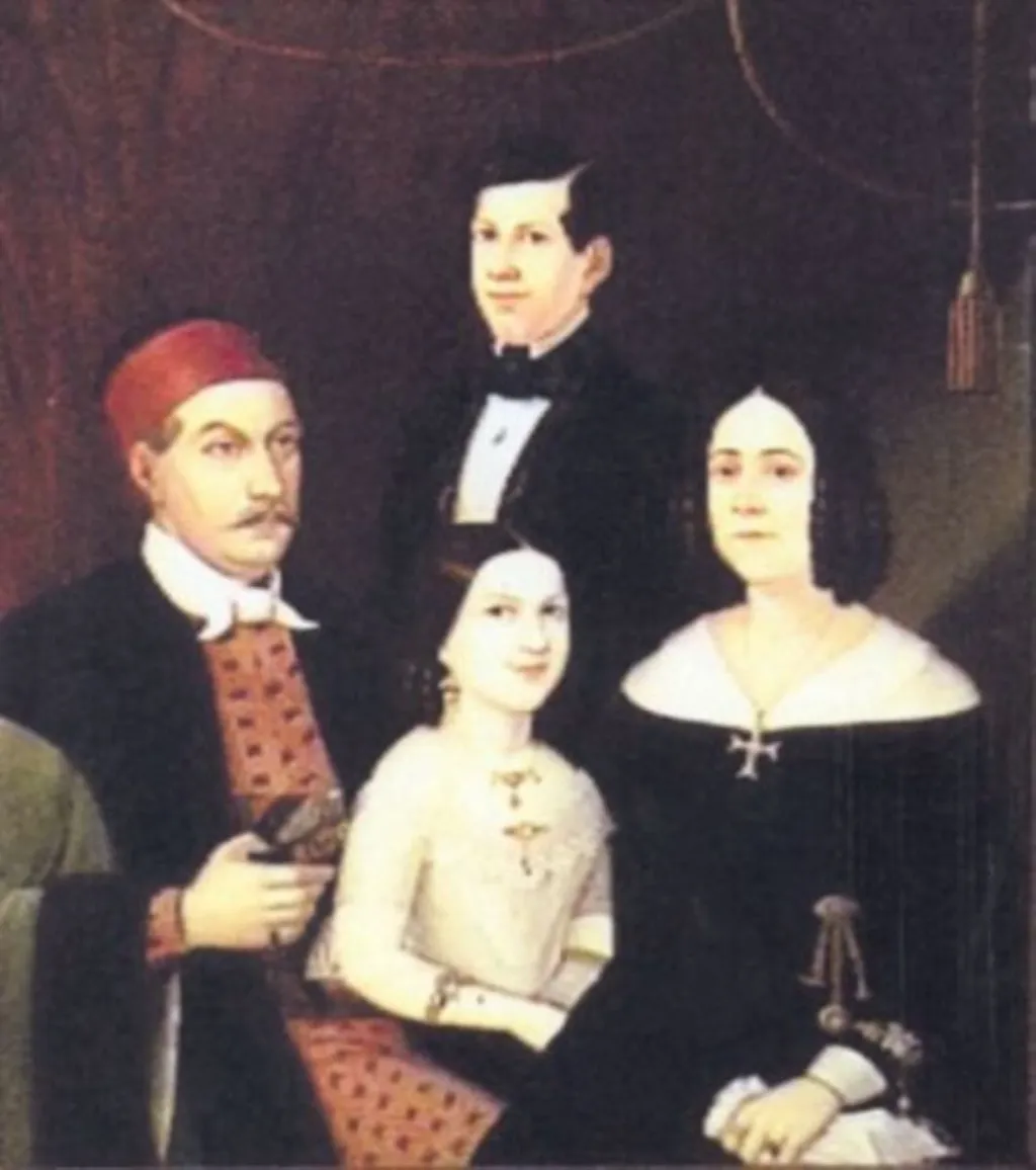 Familia Bucur, by Ludovic Stawski, unspecified, 1848