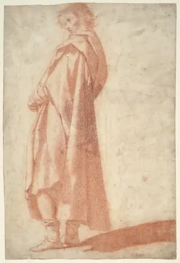 A Standing Male Figure, Facing Left, by Ludovico called Cigoli Cardi