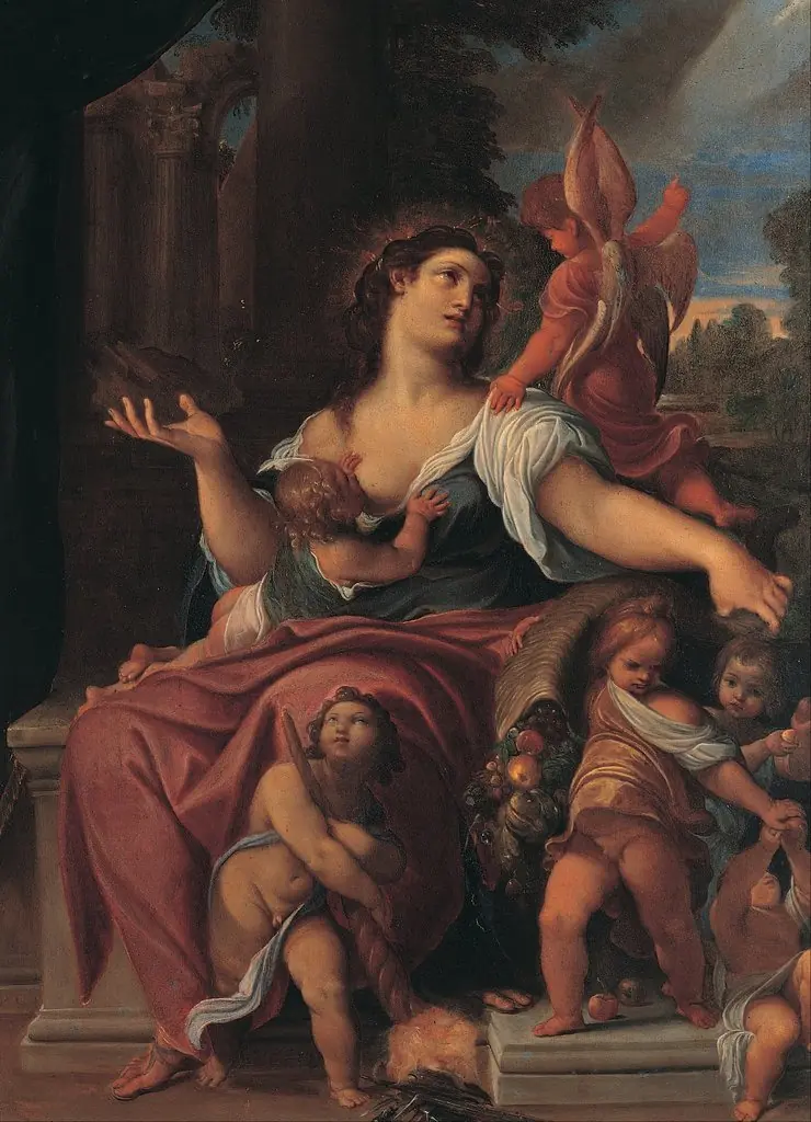 Allegory of Providence, by Ludovico Carracci