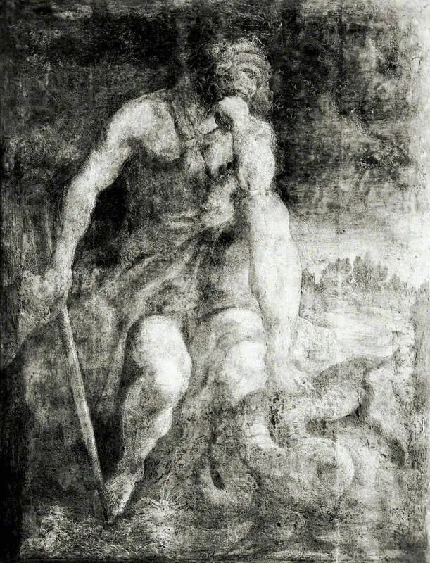 Hercules and the Hydra, by Ludovico Carracci