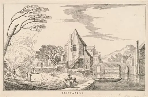 Februarius (February), by Ludovico Mattioli