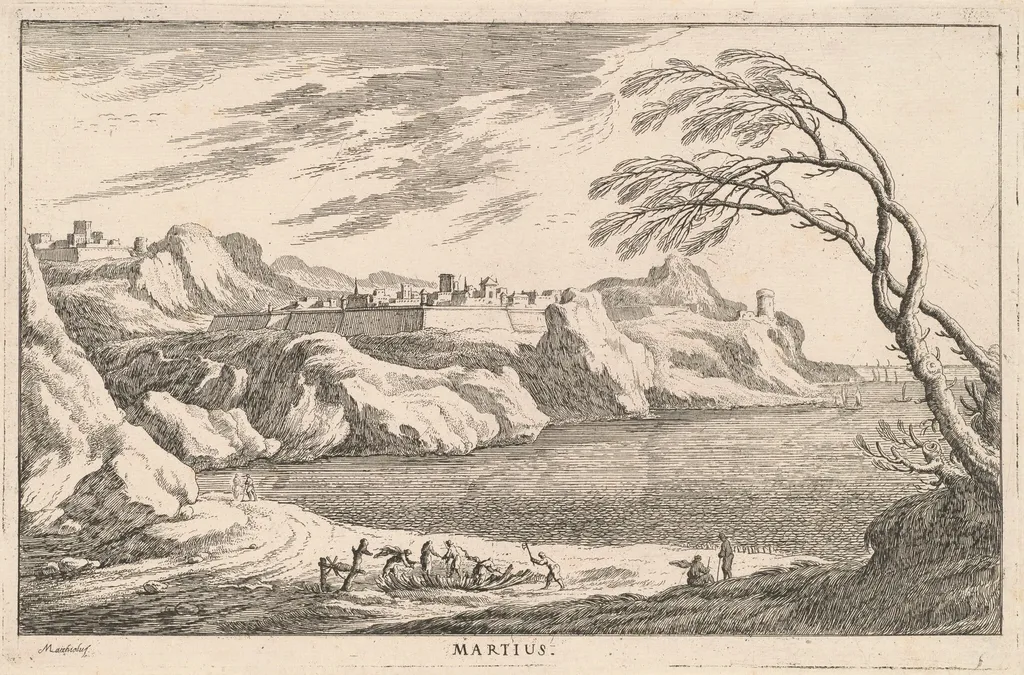 Martius (March), by Ludovico Mattioli, ink, 1601