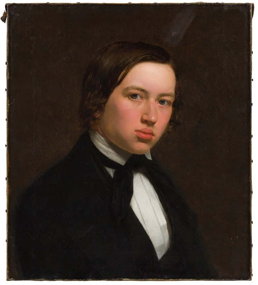 Presumed Self-Portrait, by Ludvig August Smith