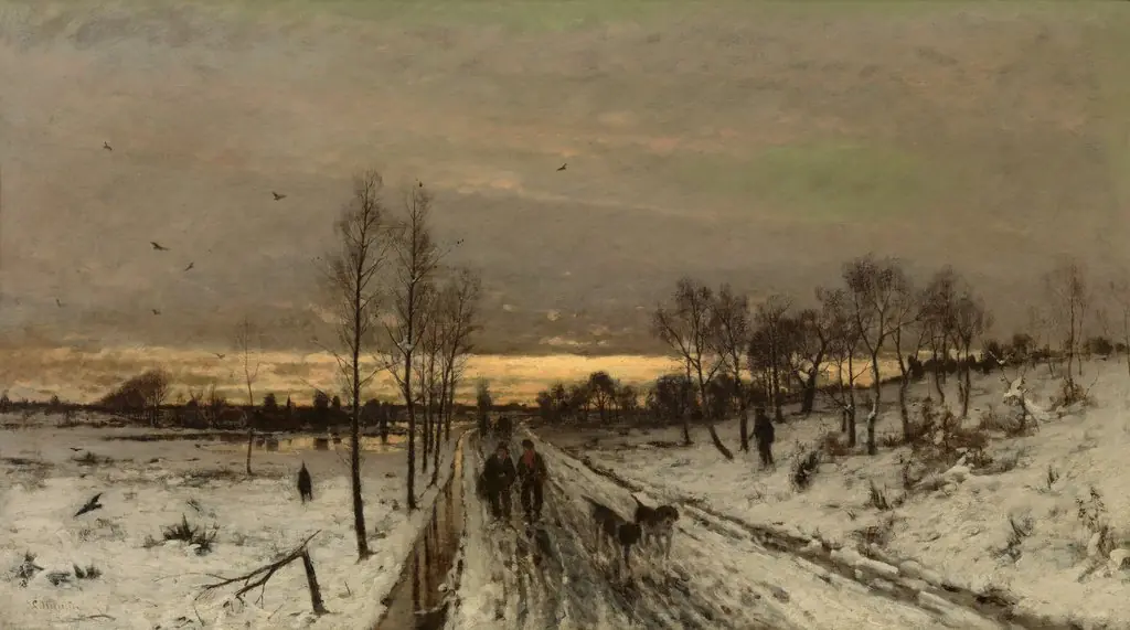Winter Landscape, by Ludvig Munthe