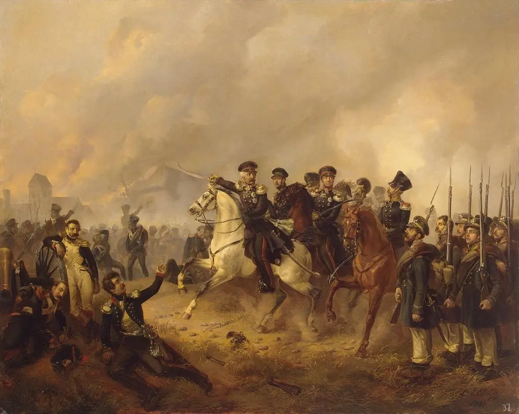 Marshal Blucher on the Battlefield, by Ludwig Elsholtz