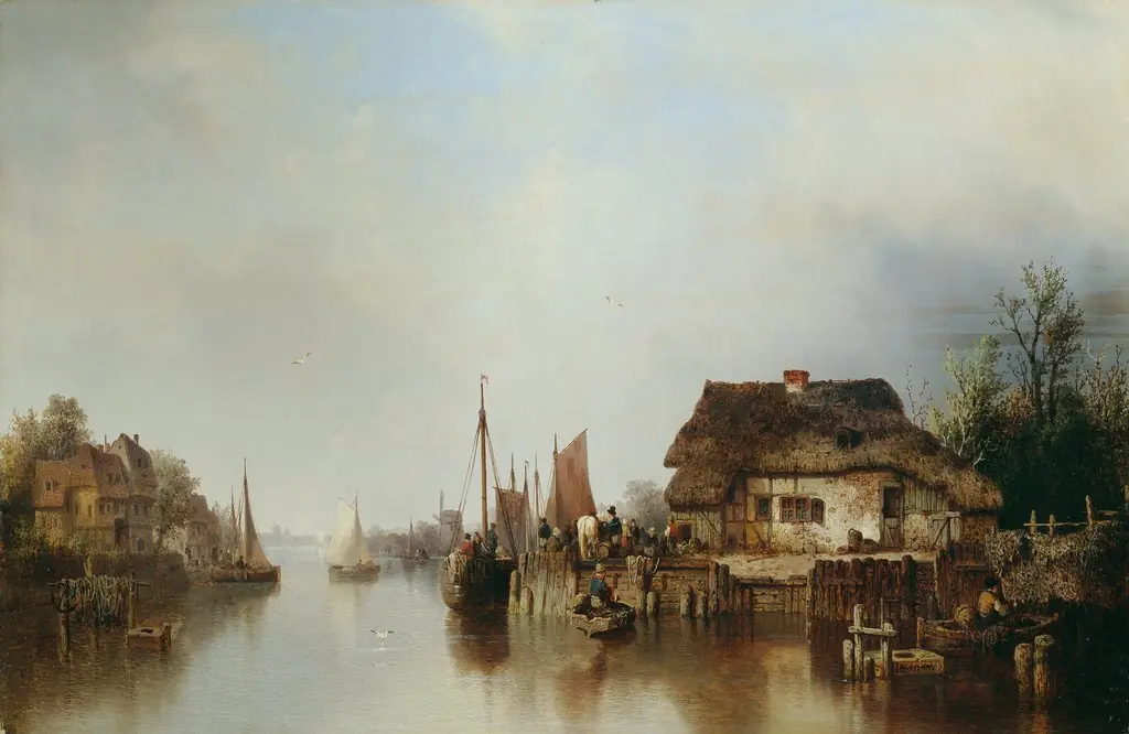 Scheldeufer, by Ludwig Hermann