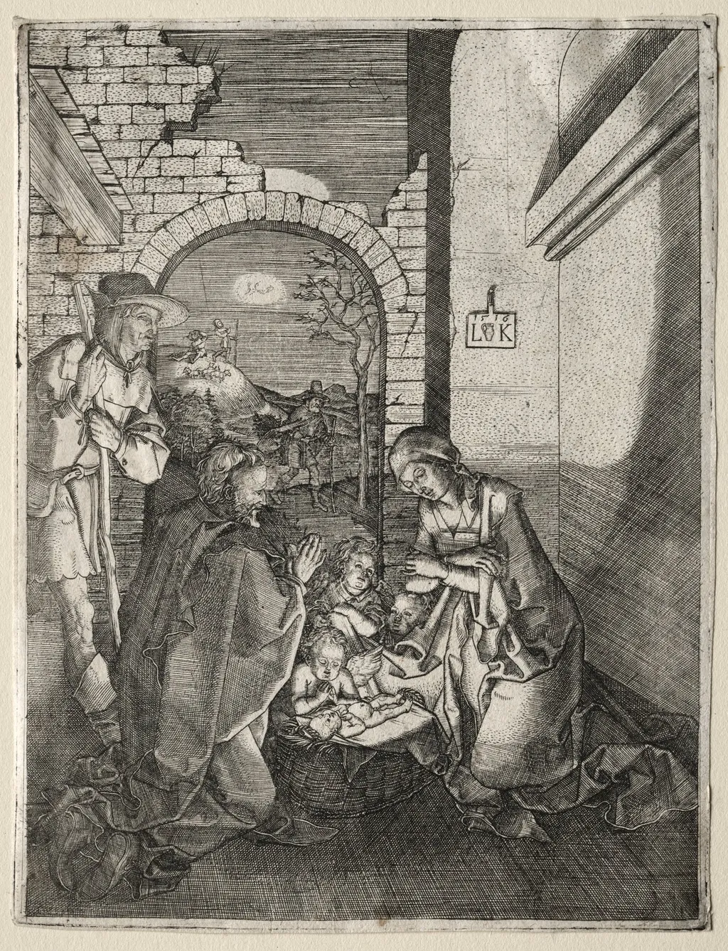 The Nativity, by Ludwig Krug, 1516
