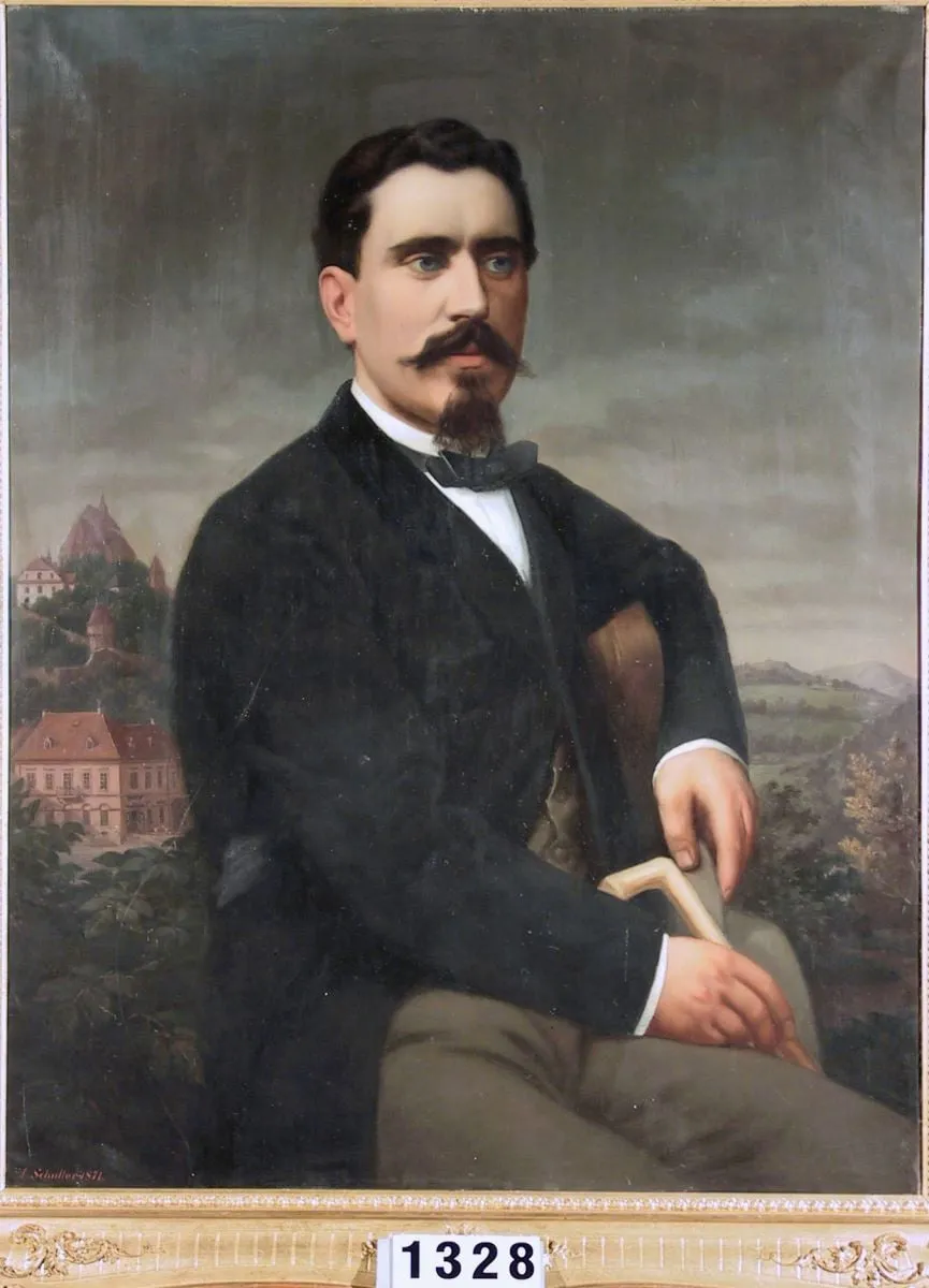 Julius Misselbacher, negustor din Sighișoara, by Ludwig Schuller, unspecified