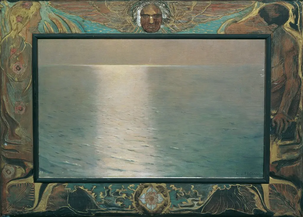 Largo (Sonnenuntergang), by Ludwig von Hofmann