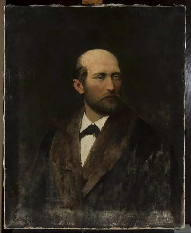 Self-portrait, by Ludwik Kurella