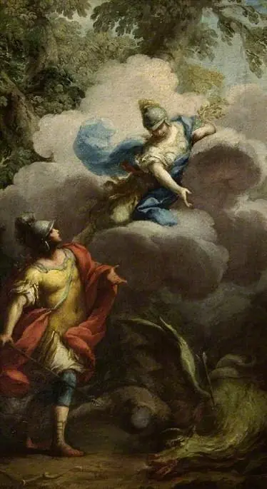Cadmus and the Dragon, by Luigi Agricola
