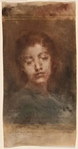 Malinconia (Melancholy, or Head of a Woman), by Luigi Conconi