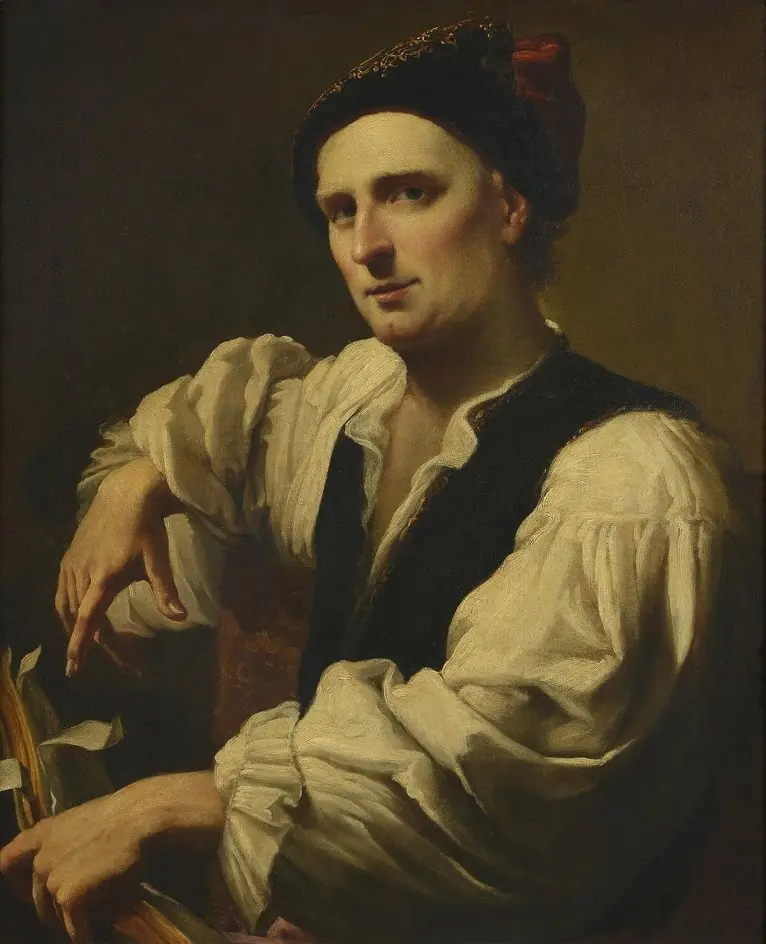 Portrait of a young Man, by Luigi Crespi