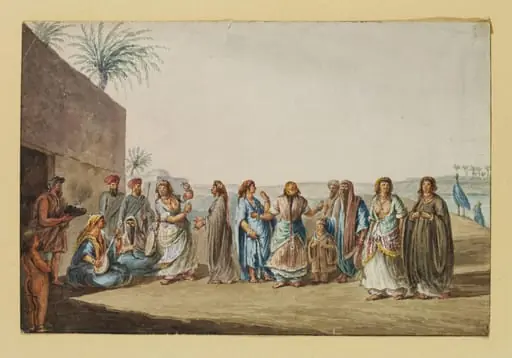 An Egyptian Ball, At Ned Sili, by Luigi Mayer
