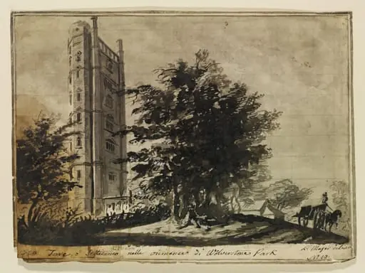 Tower at Freston, near Woolverstone Park [Suffolk]