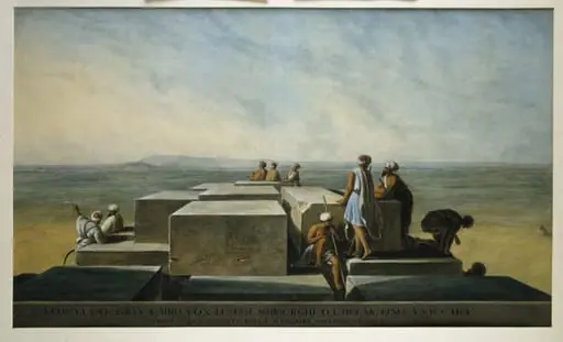 View of Grand Cairo from the Summit of the Great Pyramid of Giza, by Luigi Mayer