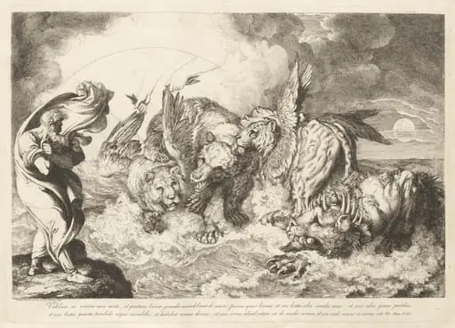Daniel's Vision, by Luigi Sabatelli I