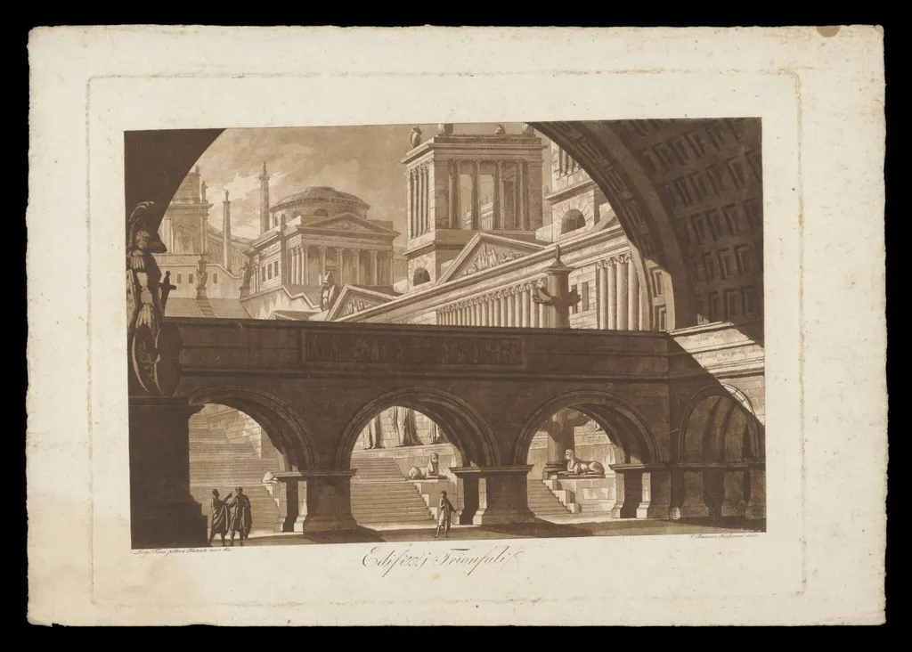 H Beard Print Collection, by Luigi Tasca, 1750