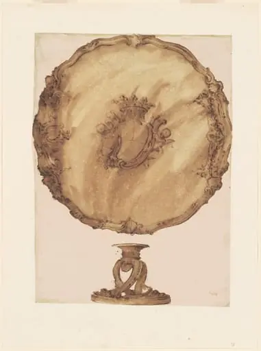 A Salver with Two Bases, by Luigi Valadier