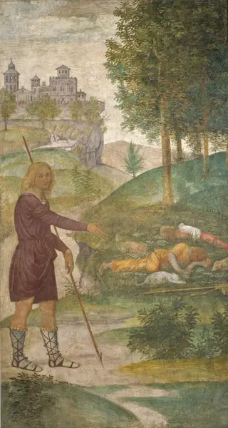 Cephalus and the Nymphs, by Luini Bernardino