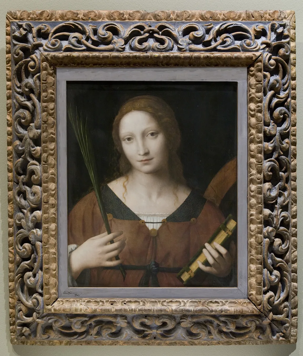 St Catherine of Alexandria, by Luini Bernardino, unspecified, 1513