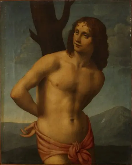 St. Sebastian, by Luini Bernardino