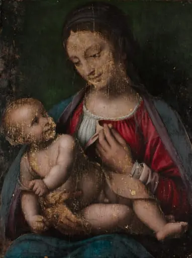 Virgin and Child, by Luini Bernardino