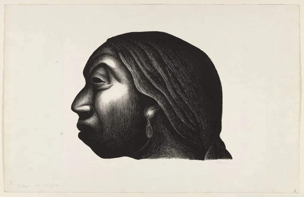 Untitled, by Luis Arenal, ink, 1947