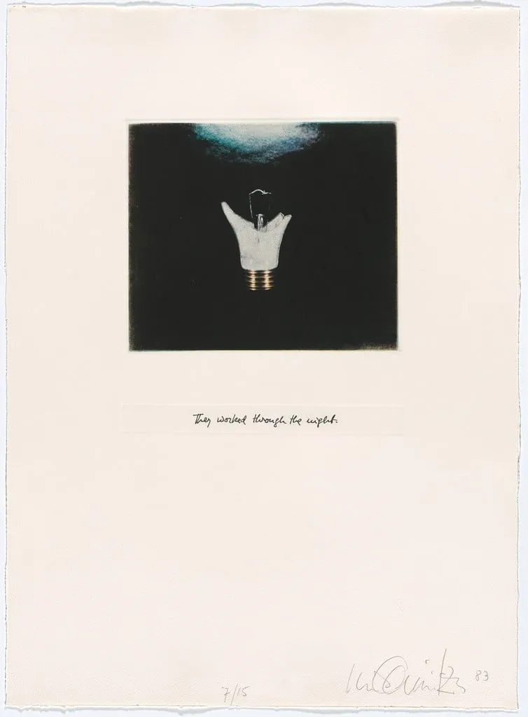 Untitled, by Luis Camnitzer, ink, 1984