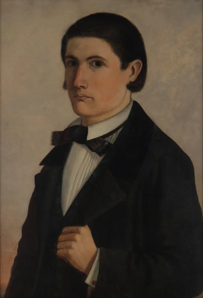 Autorretrato, by Luis Candido Lopez