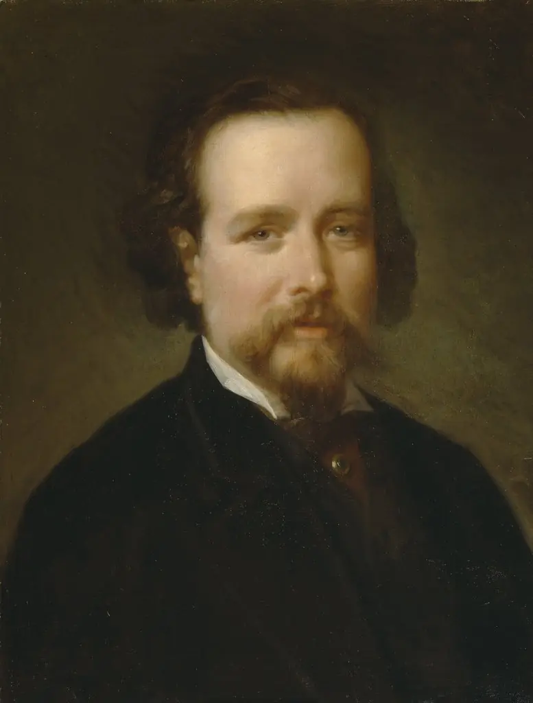El pintor Vicente Palmaroli, by Luis de Madrazo