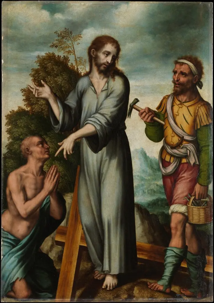 Christ Justifying his Passion, by Luis de Morales