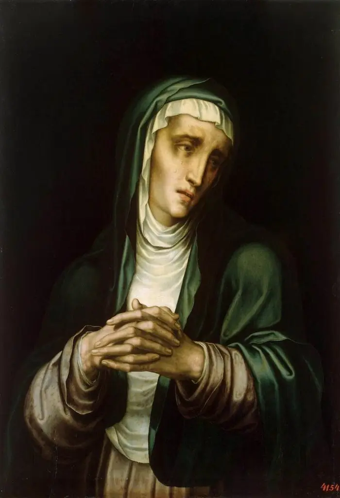 The Virgin Mourning (Mater Dolorosa), by Luis de Morales