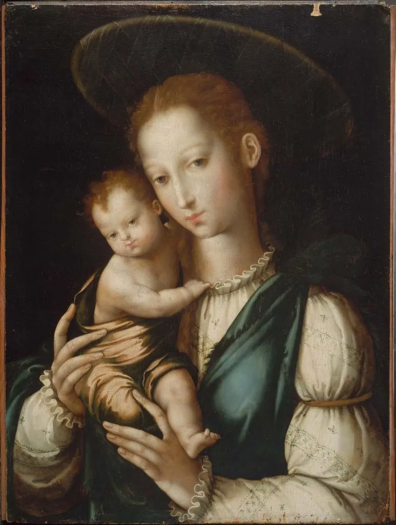 Virgin and Child, by Luis de Morales